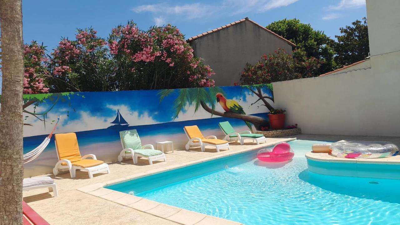 Chambre Chez Corinne Et Bernard Cazouls-les-Beziers Экстерьер фото